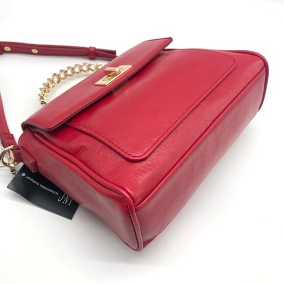 I.N.C International Concepts Red Pepper Emilliee Mini Top Handle Handbag - NWT - Picture 6 of 11